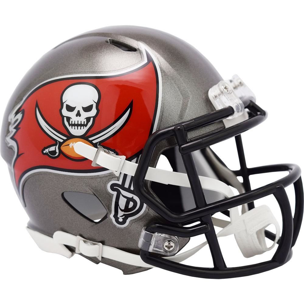 Customer photo review of Tampa Bay Bucs Riddell Speed Mini Football Helmet