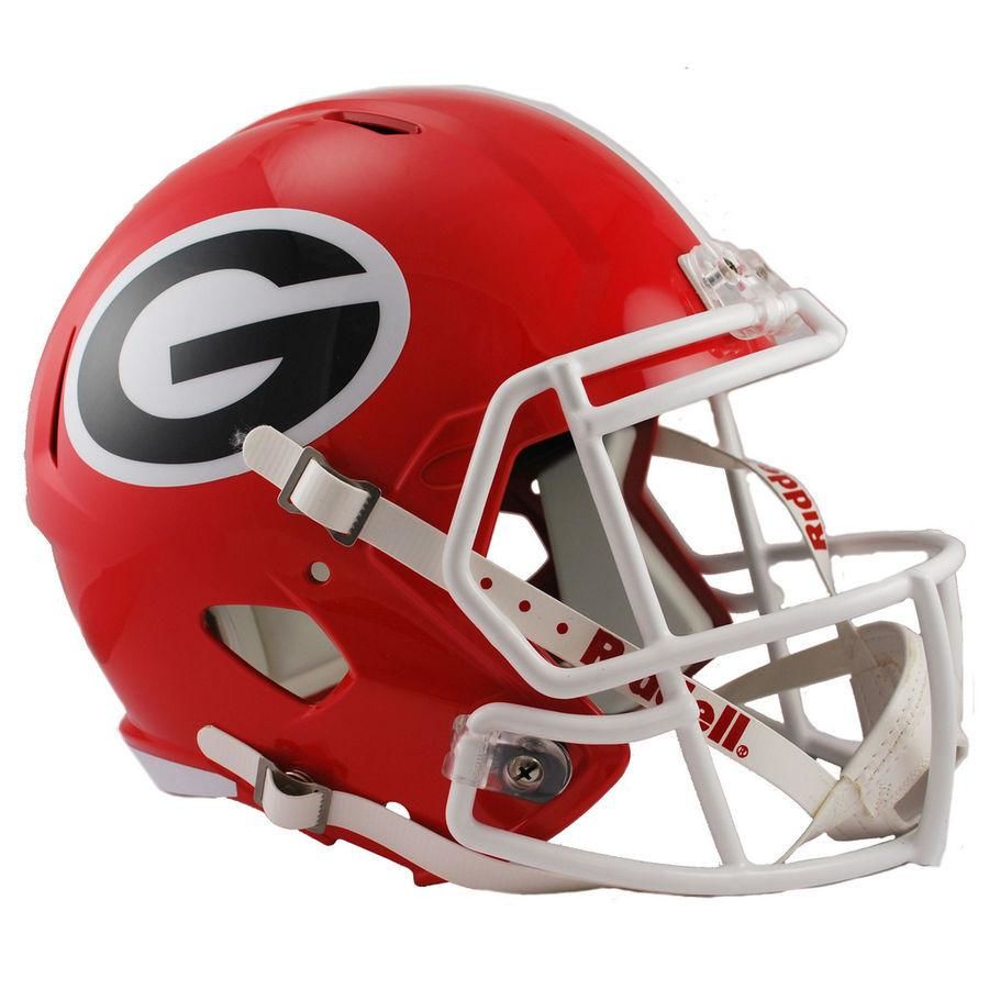 Customer photo review of Georgia Bulldogs Riddell Speed Full Size Replica Football Helmet