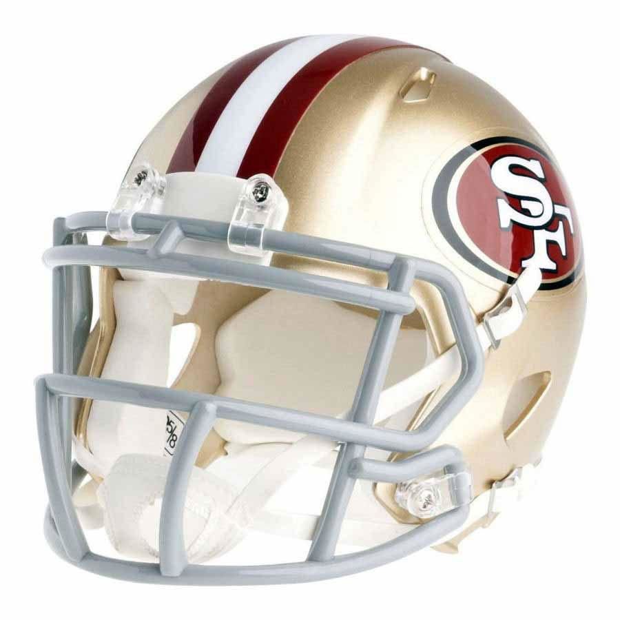 Customer photo review of San Francisco 49ers Riddell Speed Mini Football Helmet