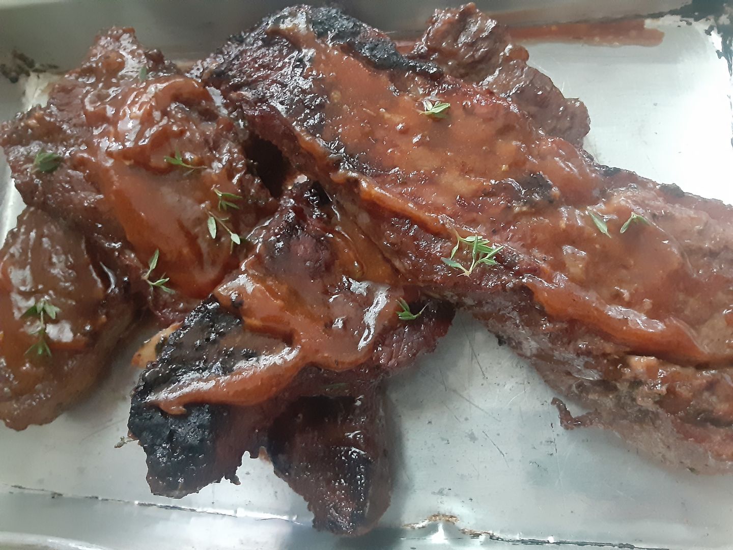 Customer photo review of New York Strip End Cut, 8oz, Elite Prime