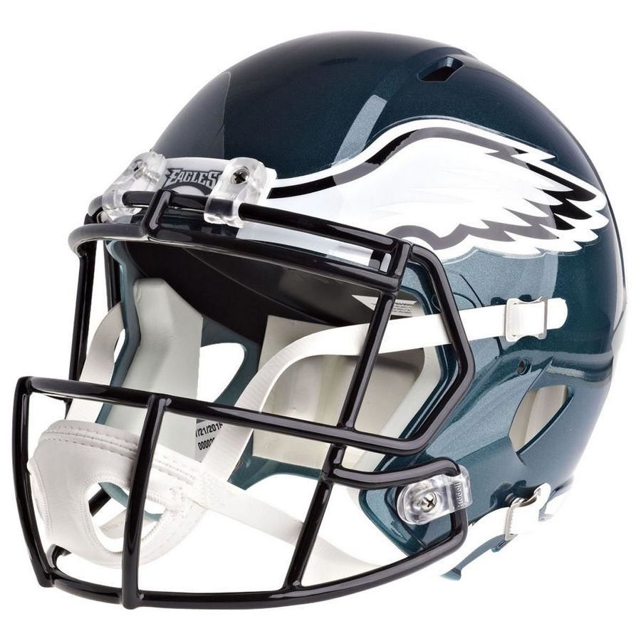 Customer photo review of Philadelphia Eagles Riddell Speed Full Size Replica Football Helmet
