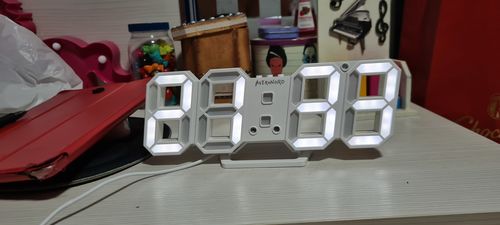 Customer photo review of ASTRONORD™ Digital LED Clock