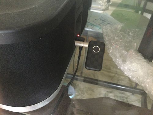 Customer photo review of LAYEN BT-AUX Bluetooth Receiver