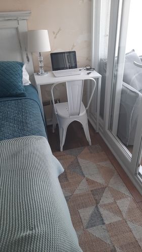 Customer photo review of Escritorio 70 x 40 WHITE