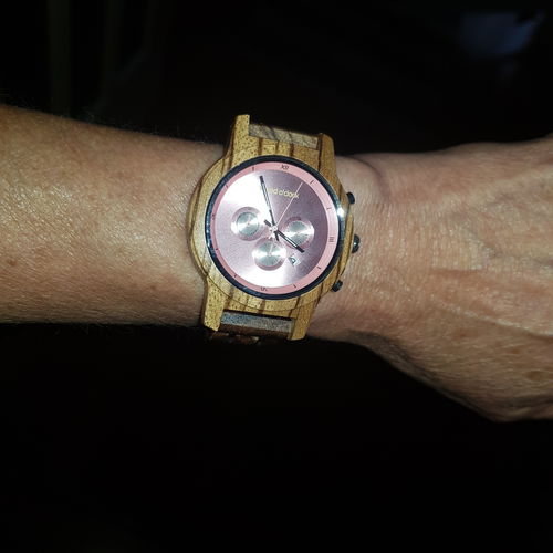 Customer photo review of Wood o'clock - Kirschbaum