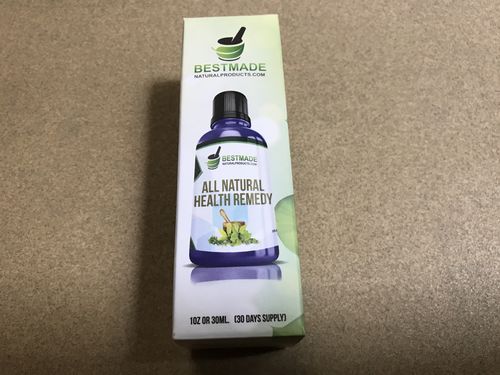 Customer photo review of Prostate Disorders & Difficulty Passing Urine Natural Remedy BM104
