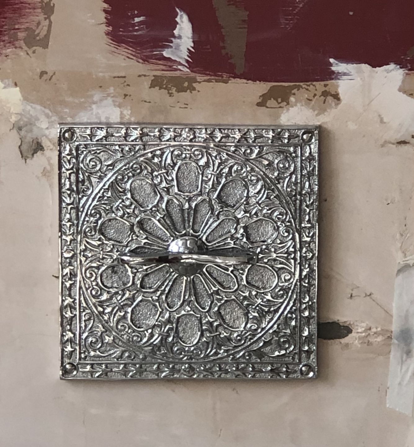 Customer photo review of Kenrick Hit & Miss Slotted Square Air Vent