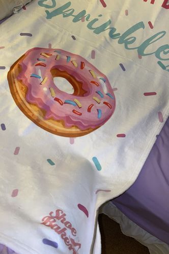Customer photo review of Just Add Sprinkles Towel