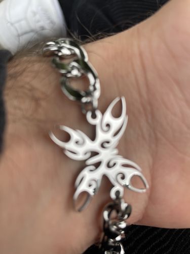 Customer photo review of Tribal Butterfly Bracelet