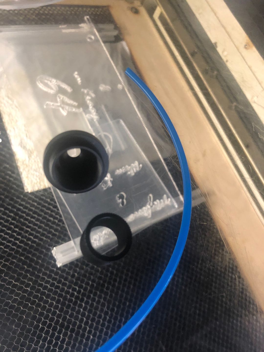 Customer photo review of Cloudray N04 Universal Compond Engraving Nozzles