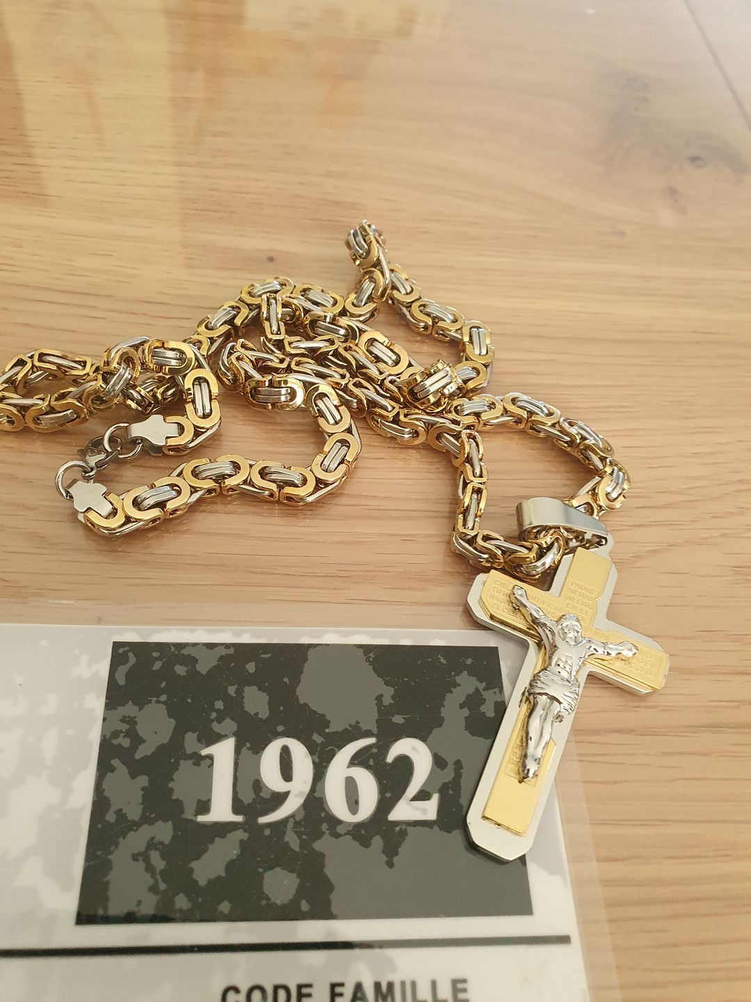 Customer photo review of Collier de la Foi