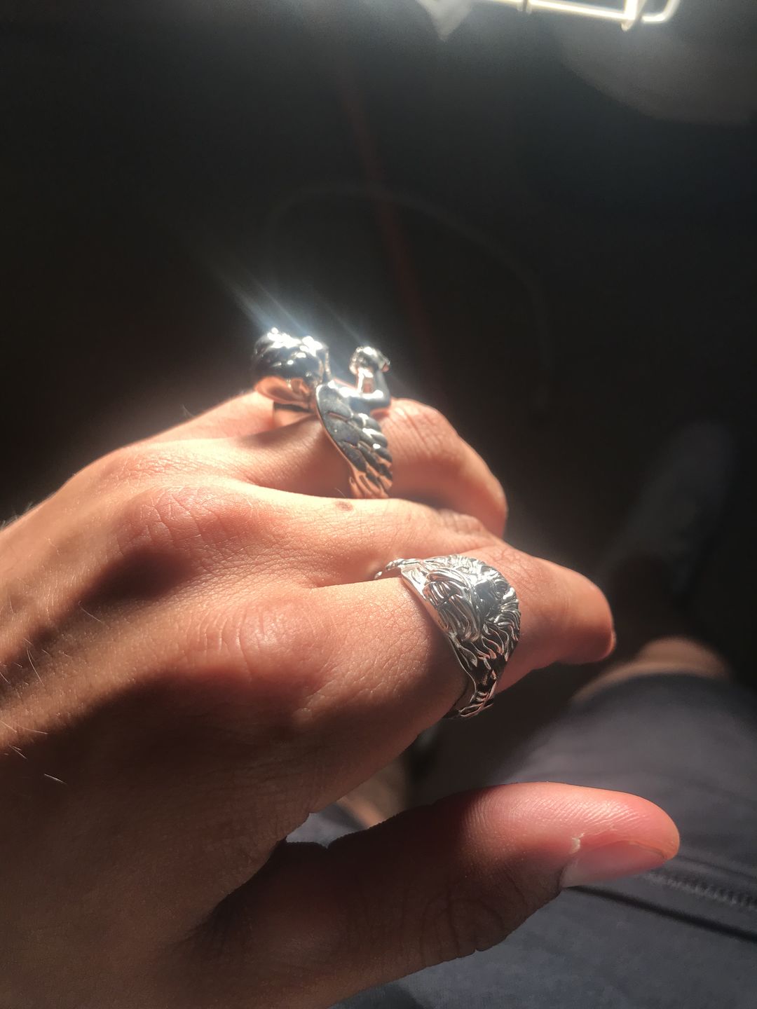 Customer photo review of DEATHWING PENDANT