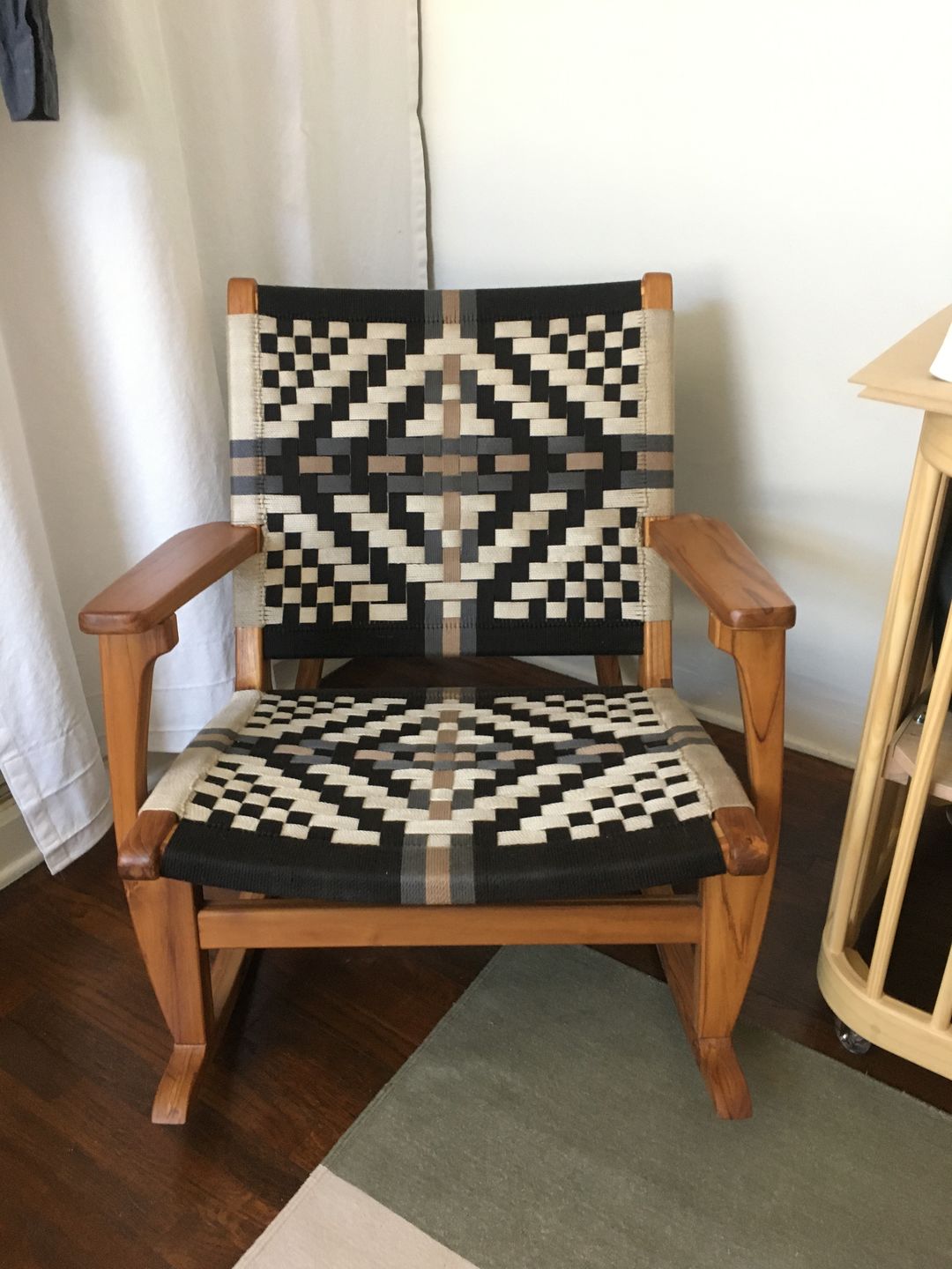 Customer photo review of Masaya Rocking Chair | Colonial Pattern