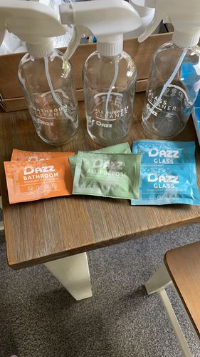 Customer photo review of Dazz Home Cleaning Kit