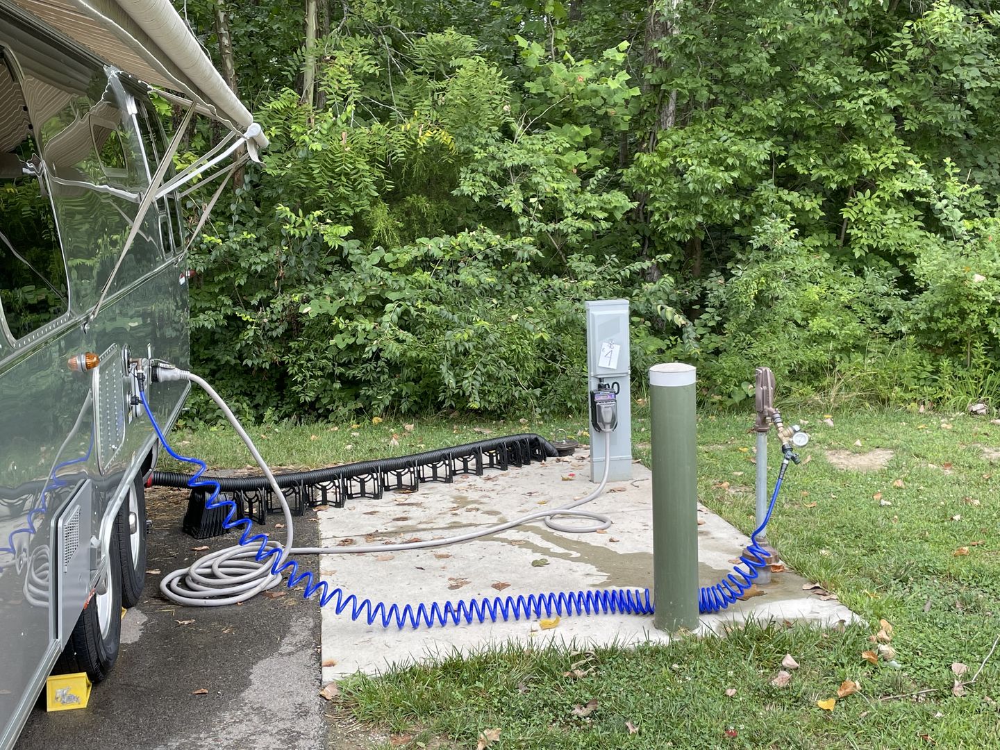 Customer photo review of RV Water Hose with AIR GEAR Storage Bag