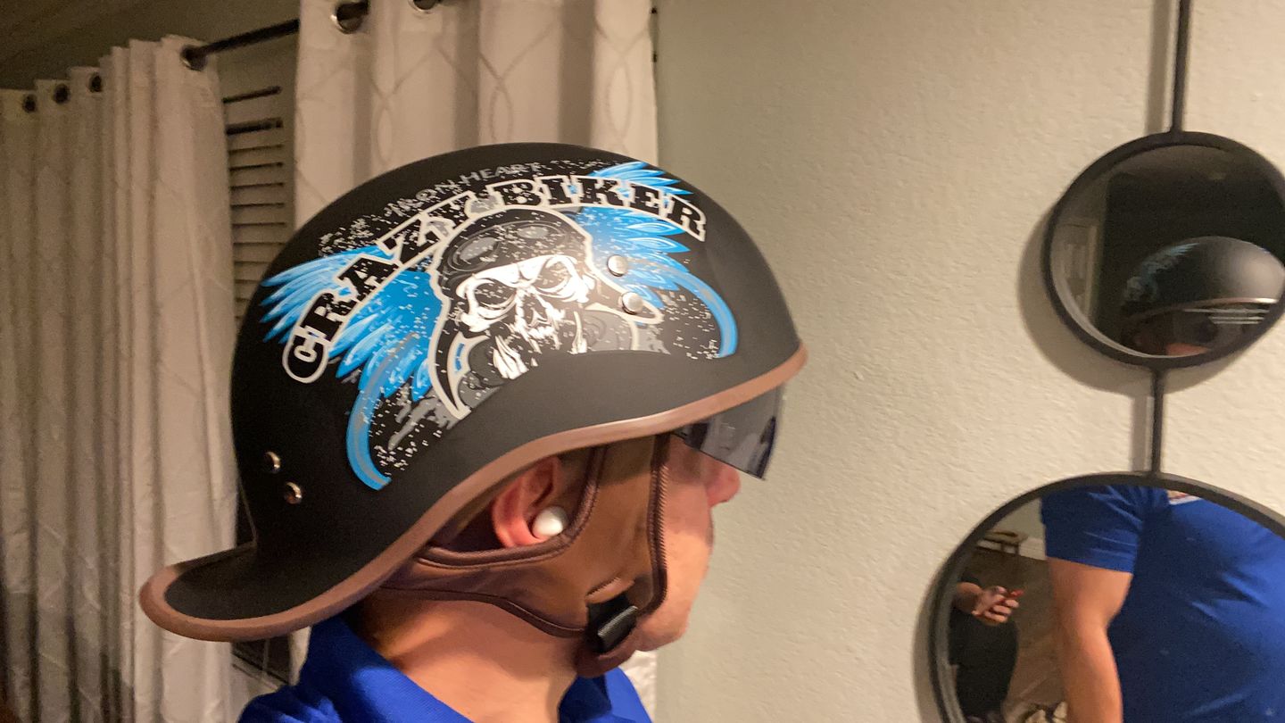 Customer photo review of Face Mask - Skull Styles