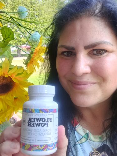 Customer photo review of Flower Power® Boric Acid Suppositories for Odor and Balance (30ct/ea)