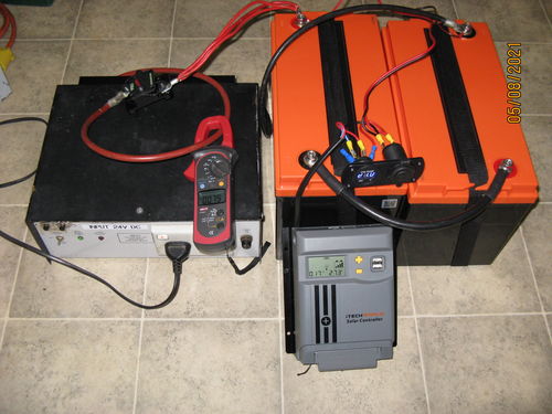 Customer photo review of iTECH120X 12V 120Ah Lithium Ion Battery LiFePO4 Deep Cycle Camping RV Solar
