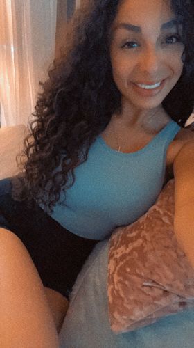 Customer photo review of Curly Ash Blonde