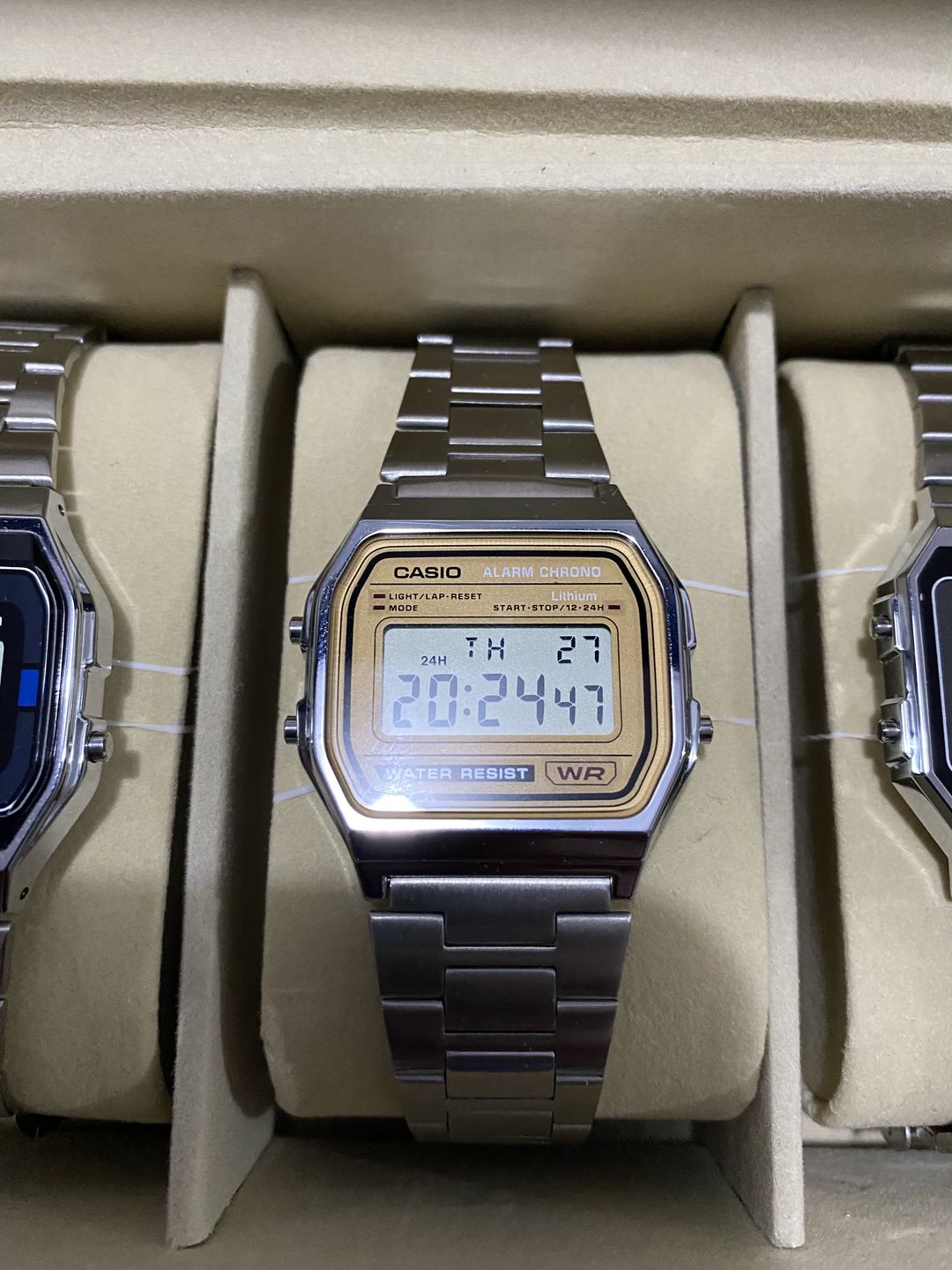 Customer photo review of Reloj Casio Vintage A158WEA-9EF Plateado [EXCLUSIVO]