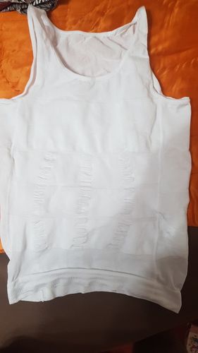 Customer photo review of Discount Combination-COLA SLIMMING BODY SHAPER UNDER SHIRT-NEW