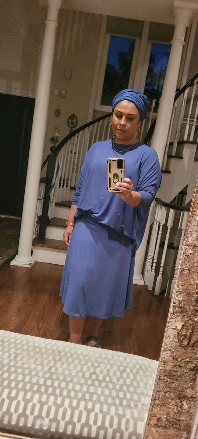 Customer photo review of Modal Skye Skirt