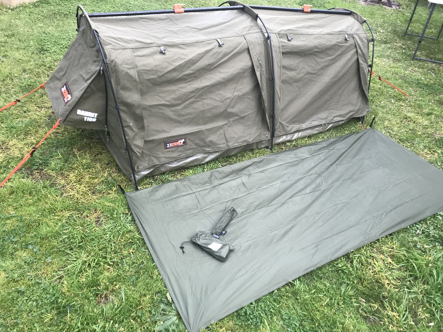 Customer photo review of Ultralight Groundsheet - Single