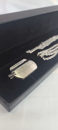Customer photo review of Custom Humbler Dogtag