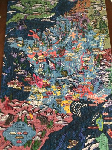 Customer photo review of Wine Puzzle - Spain