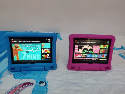 Customer photo review of Amazon Fire HD 8 - Kids Edition | 10th Generation