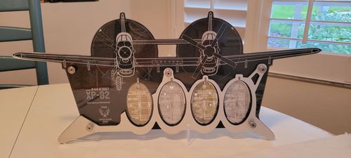 Customer photo review of ©TAGDISPLAYsystem - #TDS4_XP82 TWIN MUSTANG - Frame for Planetags®