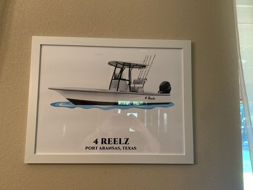 Customer photo review of Custom Boat Illustration