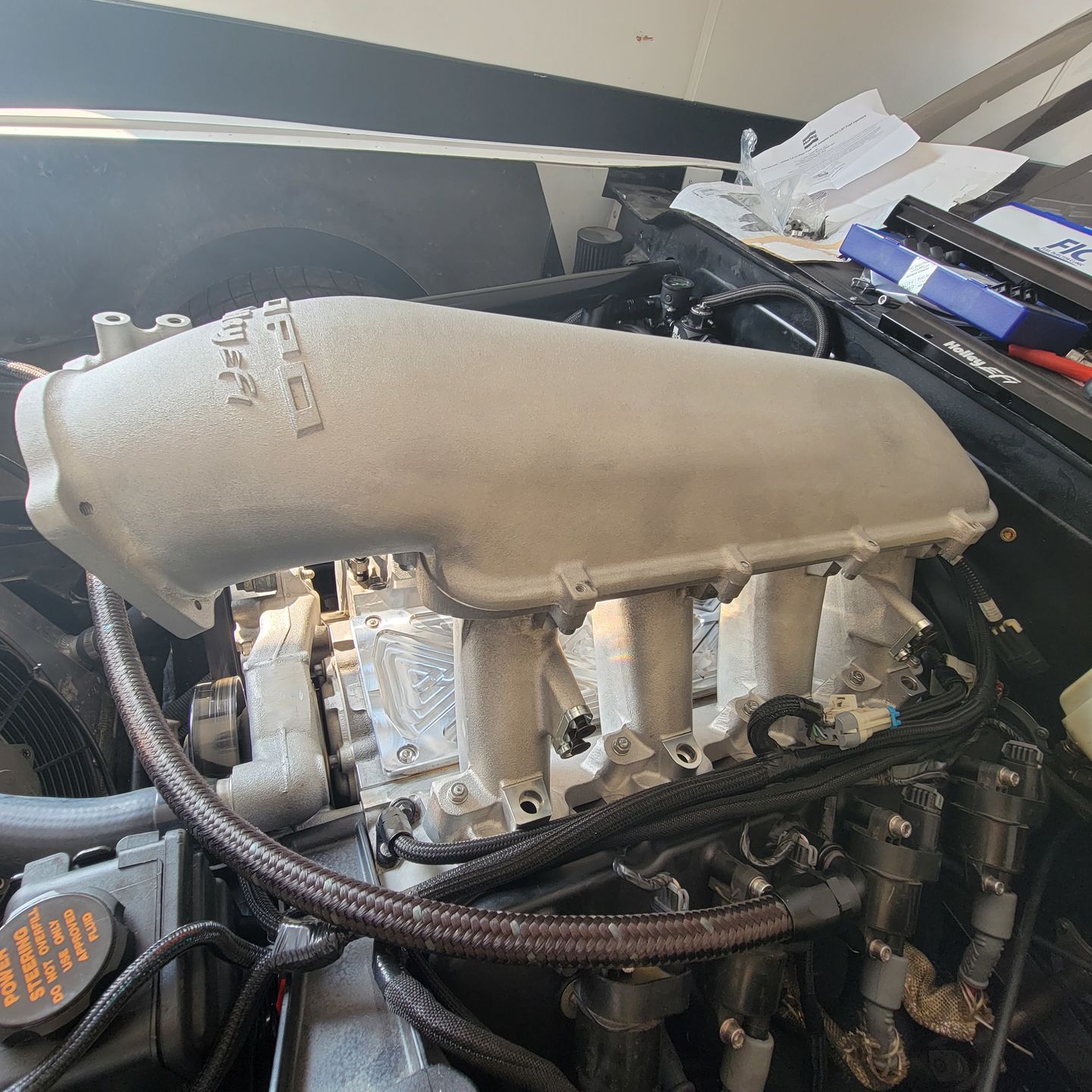 Customer photo review of Motion Billet Gen 4 LS Valley Cover - 10-10033