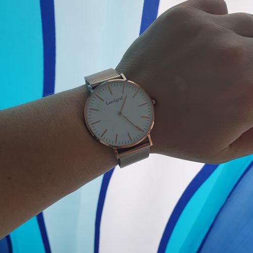 Customer photo review of World Edition Rosé Gold White