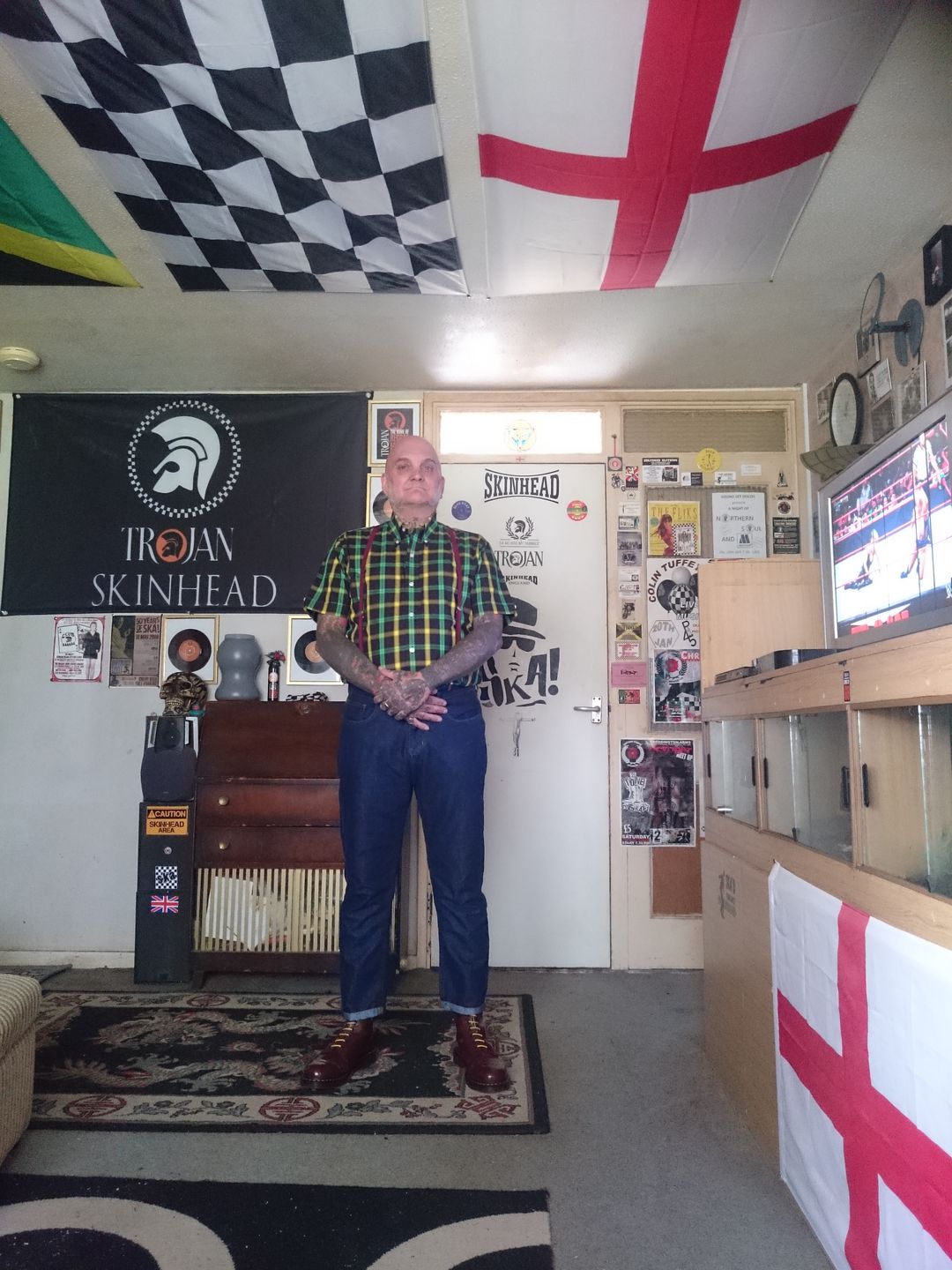 Customer photo review of Jamaica Check shirt - CK-48