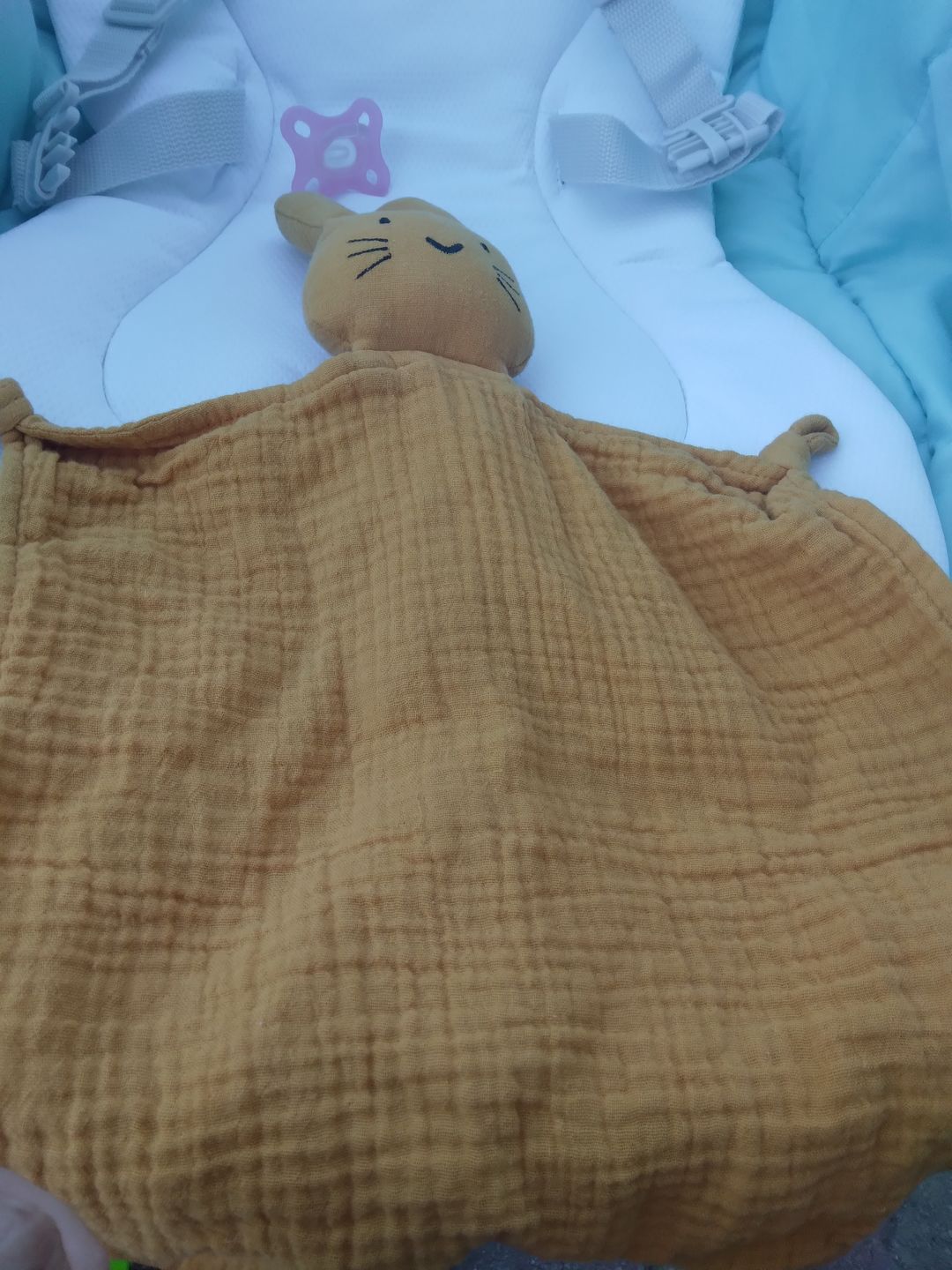 Customer photo review of Doudou Bébé - Lapin "Marceau"