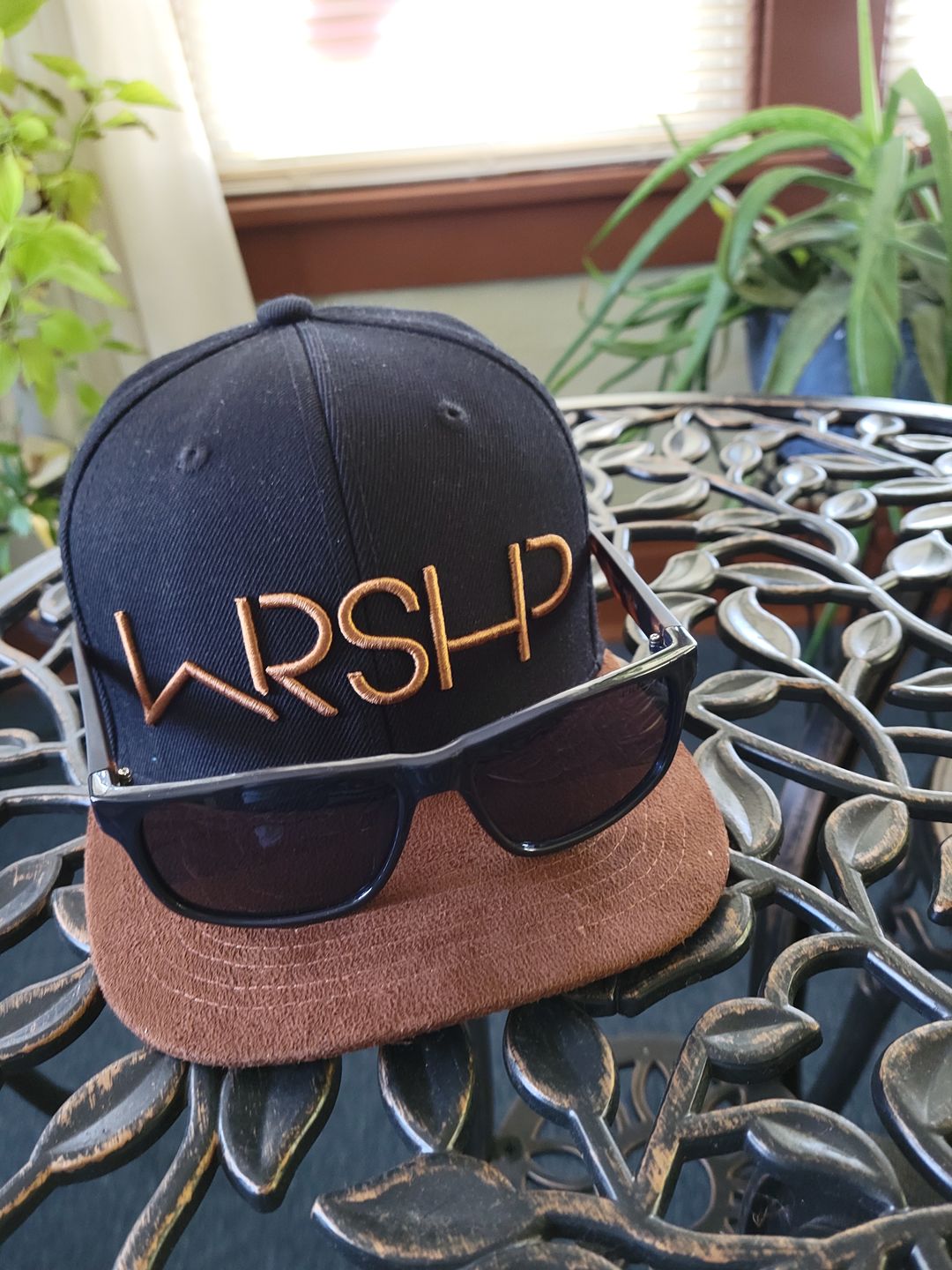 Customer photo review of WRSHP - Mocha Suede Snapback