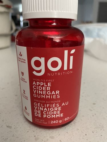 Customer photo review of Goli Nutrition - Vinaigre de cidre de pomme 60 gummies