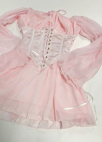 Customer photo review of Pure Bliss Dress & Corset Co-Ord