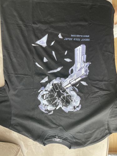 Customer photo review of Harajuku Style "Shot Through The Heart" Tee