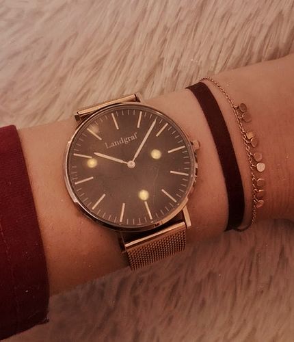 Customer photo review of World Edition Rosé Gold Black