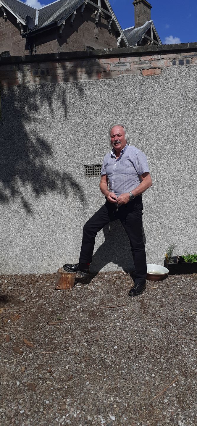 Customer photo review of Sta Prest Trousers - Black