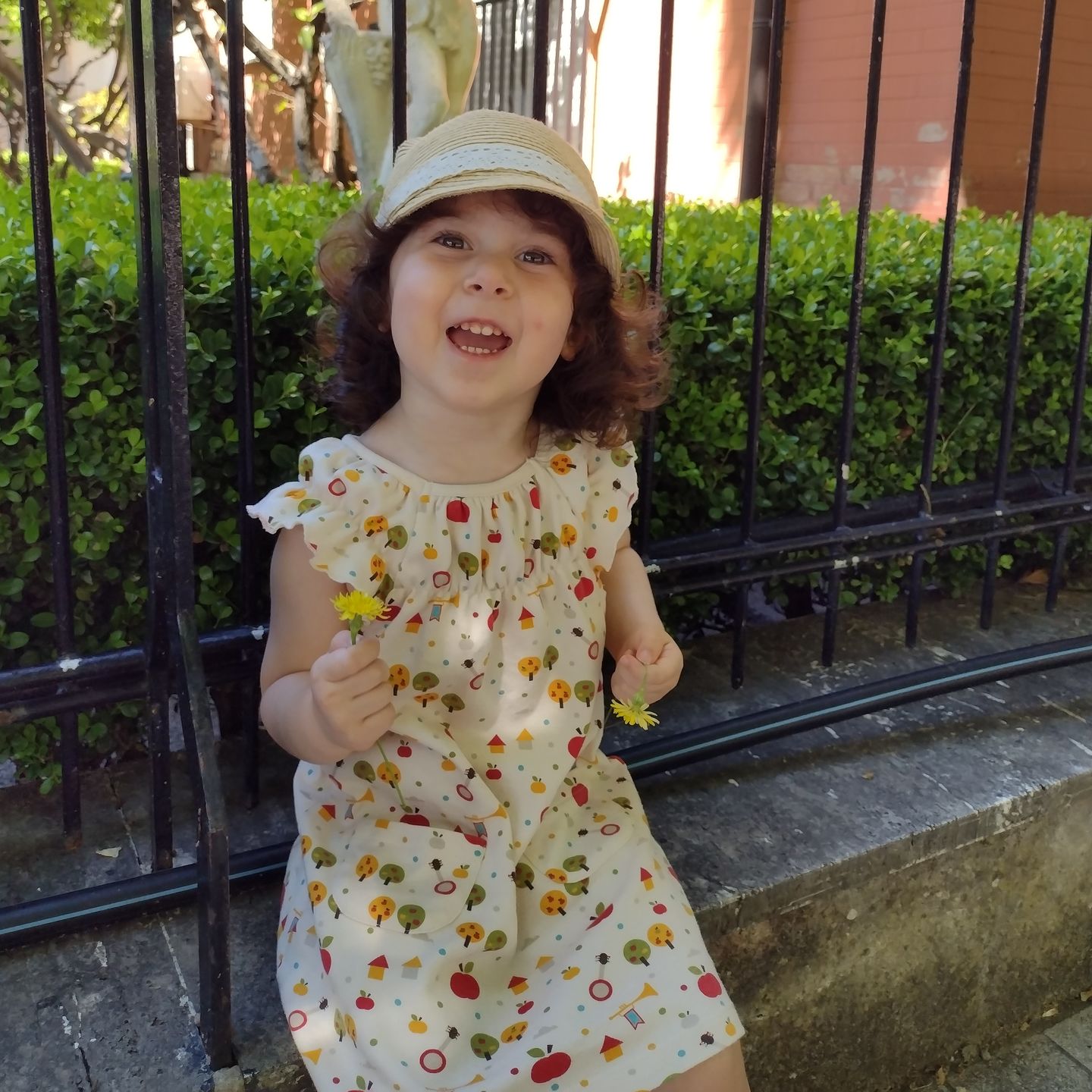 Customer photo review of Apple Trees Interlock Playdays Dress
