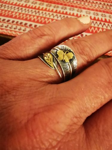 Customer photo review of La Feuille - 925 Sterling Zilver