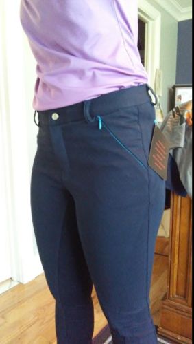 Customer photo review of HR Farm Equestrian Breeches For Women Full Seat Silicone Grip Breeches