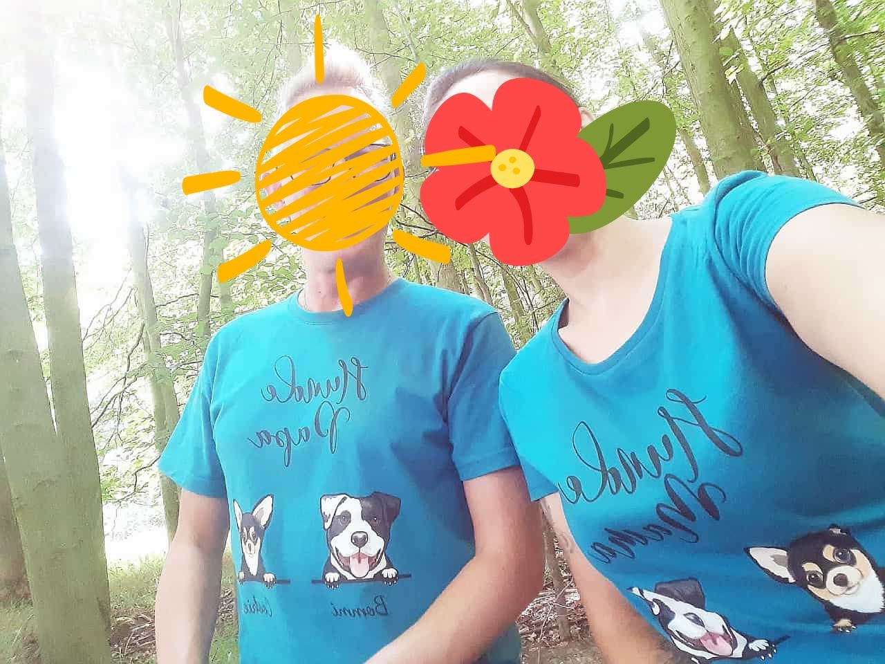 Customer photo review of Haustiereltern - Individuelles T-Shirt