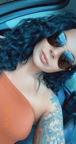 Customer photo review of Curly Ash Blonde