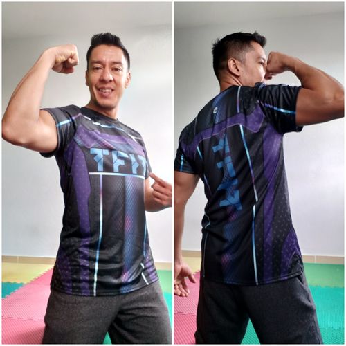 Customer photo review of Playera Deportiva TFIT 136 Caballero