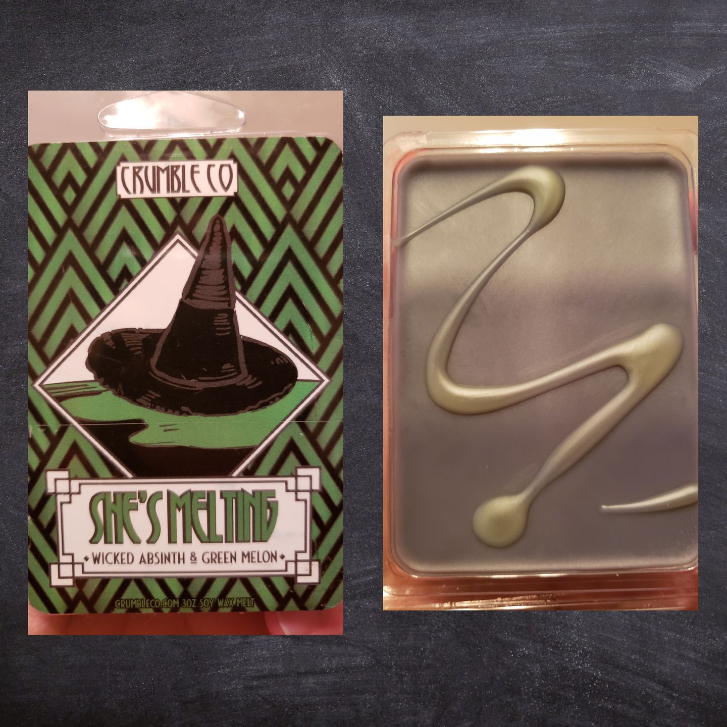 Customer photo review of She's Melting Wax Melts