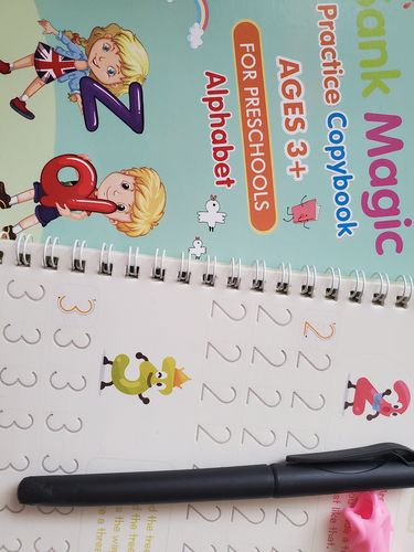 魔法のドリル 英語 数字 算数 お絵描き ペンセット付